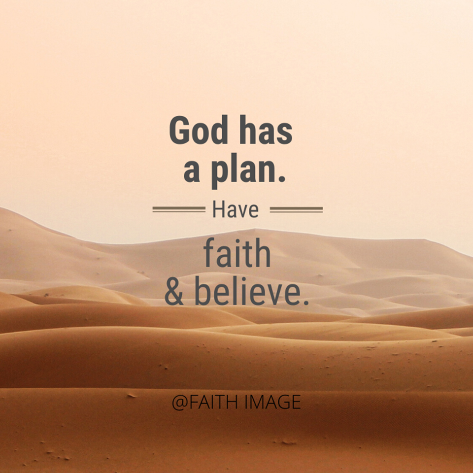 God Has A Plan Scripture