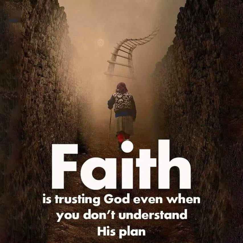 Faith Is Trusting God Quote 