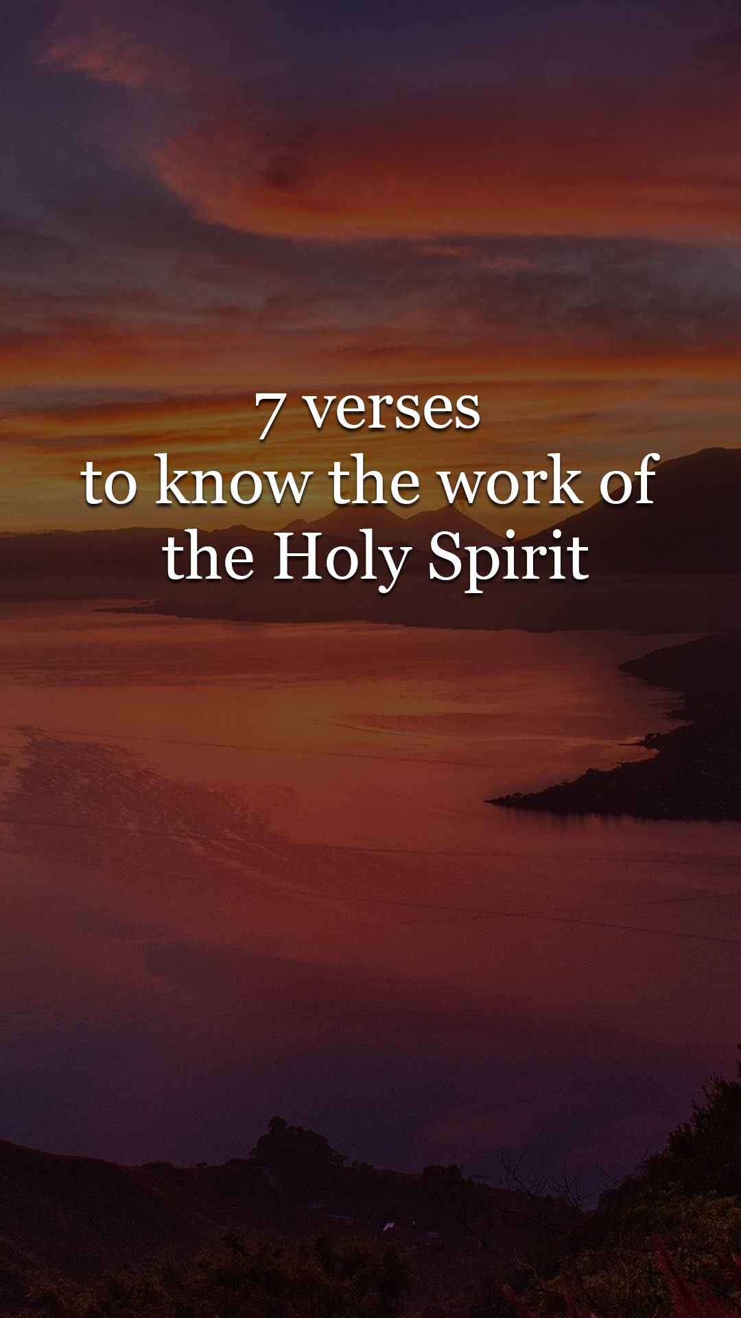 7-verses-to-know-the-work-of-the-holy-spirit