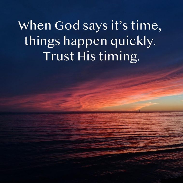 God's Time Archives - Faith Image