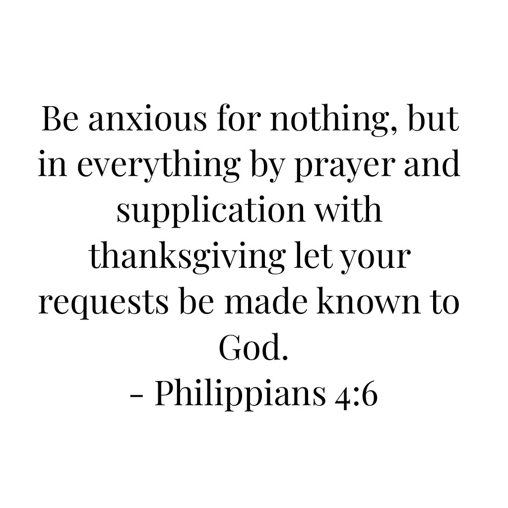 Philippians 4v6