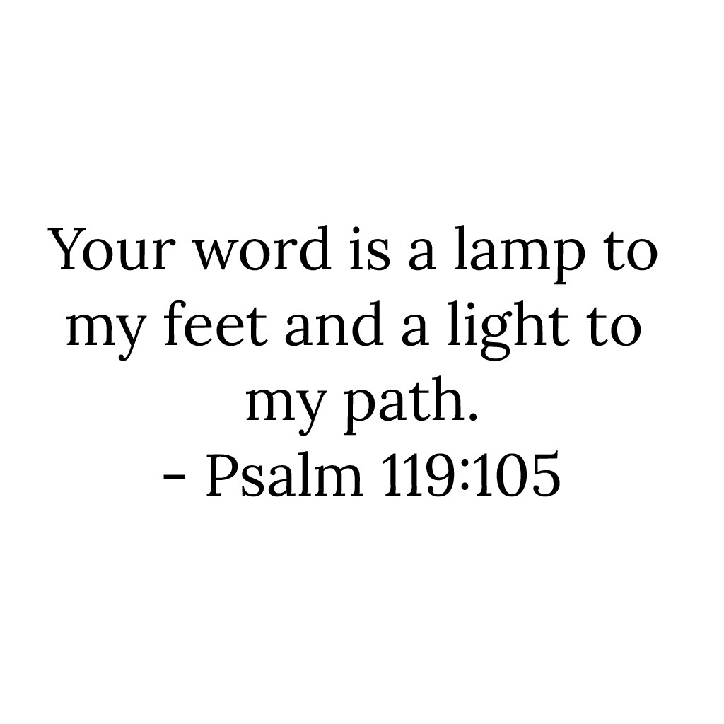 Psalm 119v105