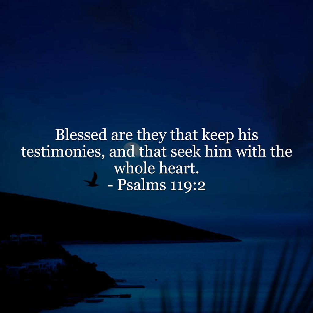 Psalms 119v2