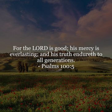 Psalms 100v5