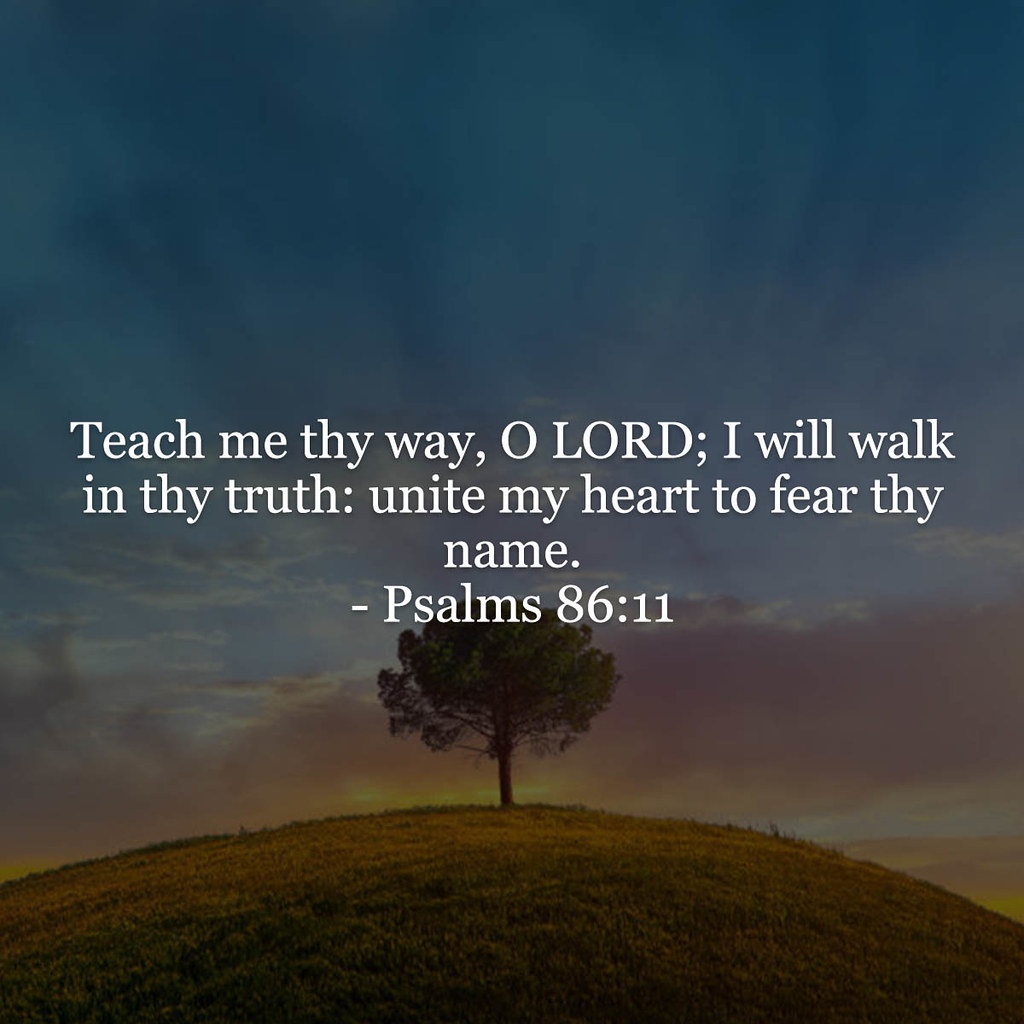 Psalms 86v11