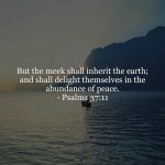 Psalms 37v11
