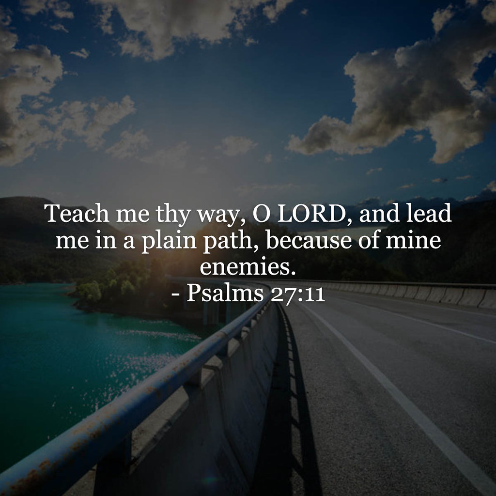 Psalms 27v11
