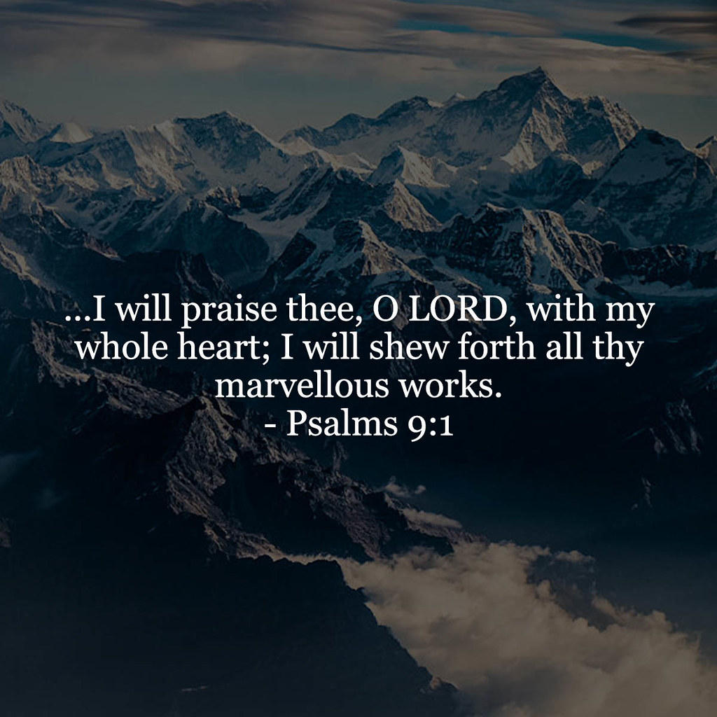 Psalms 9v1