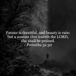 Proverbs 31v30