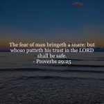 Proverbs 29v25