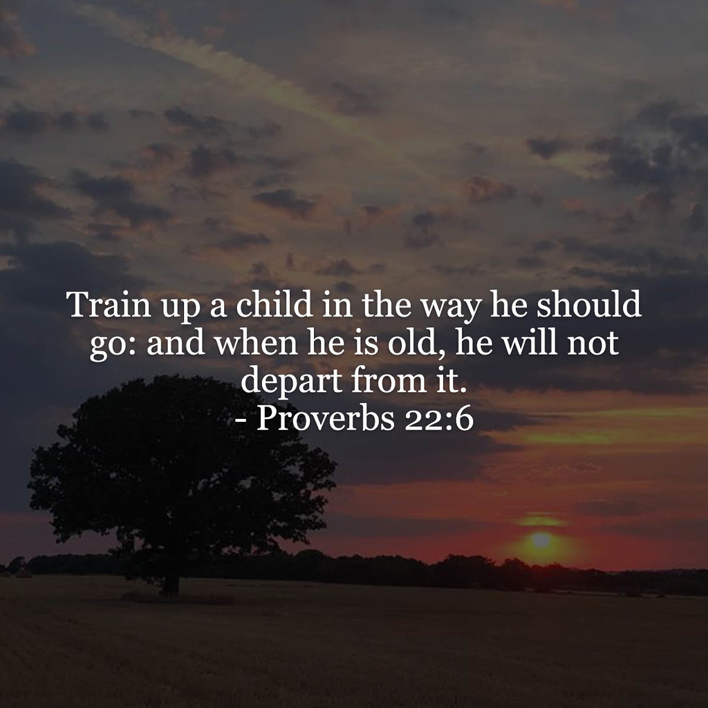 Proverbs 22v6