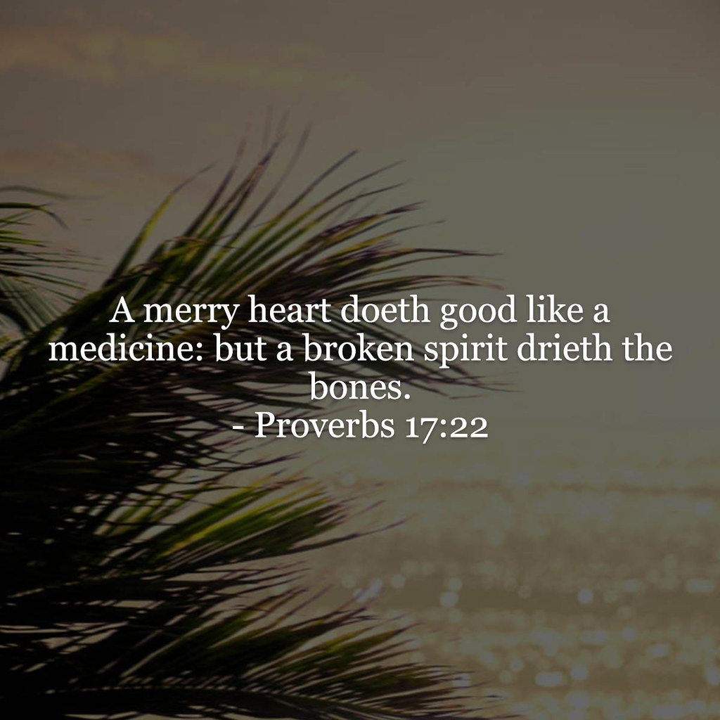 Proverbs 17v22