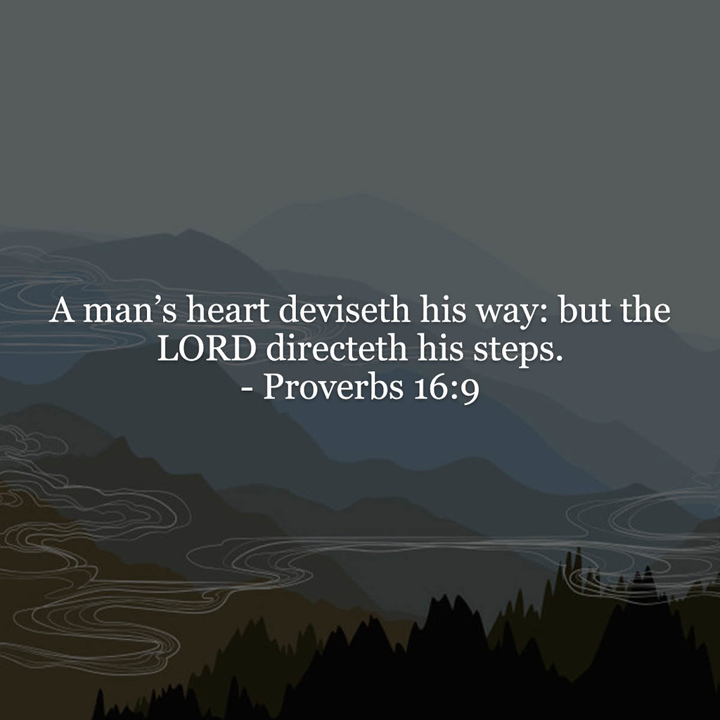 Proverbs 16v9