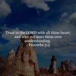 Proverbs 3v5
