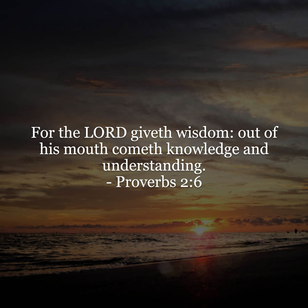 Proverbs 2v6