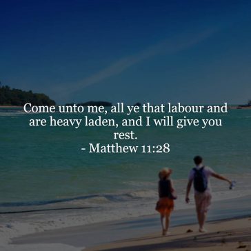 Matthew 11v28