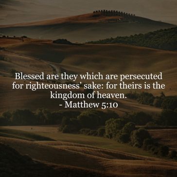 Matthew 5v10