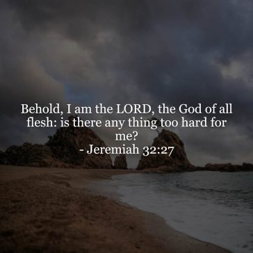 Jeremiah 32v27