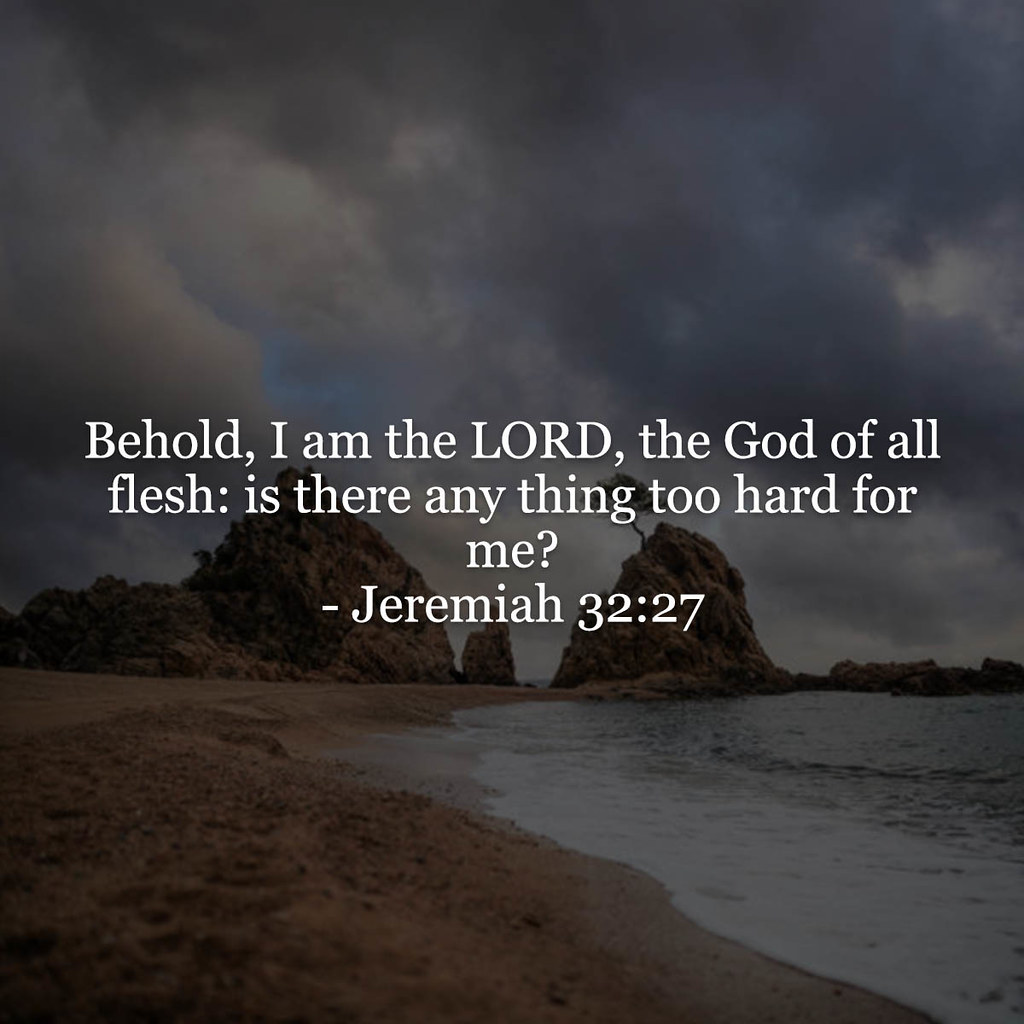 Jeremiah 32v27