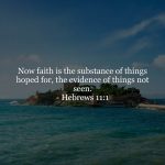 Hebrews 11v1