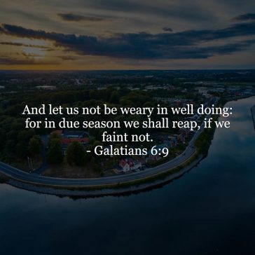 Galatians 6v9