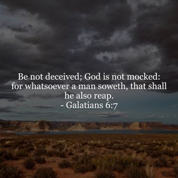 Galatians 6v7