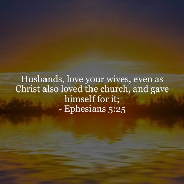 Ephesians 5v25