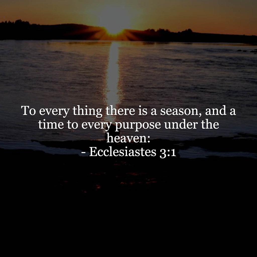 Ecclesiastes 3v1