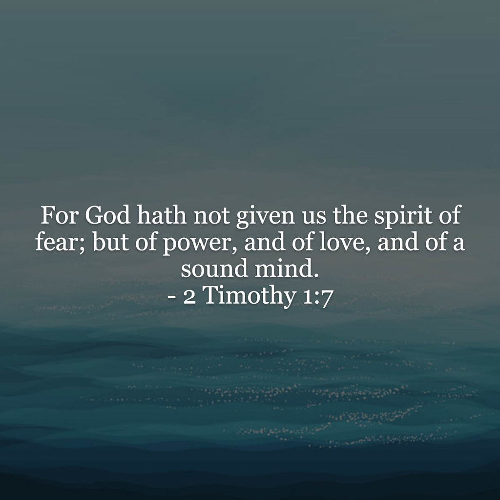 2 Timothy 1v7